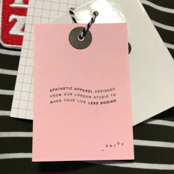 nwt lazy oaf graphic stripe L/s - Picture 8 of 8